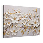 Tableaux Motif floral élégant dans des tons doux