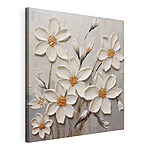 Tableaux Peinture de fleurs blanches