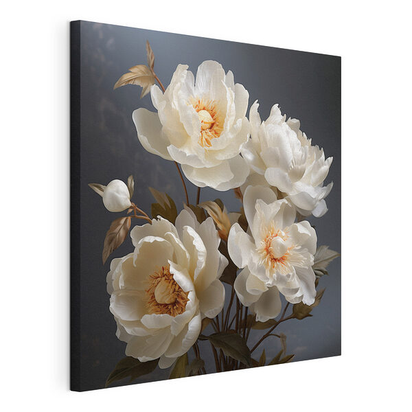 Bouquet de fleurs blanches Tableaux Bouquet de fleurs blanches