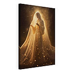 Tableaux Femme en robe blanche