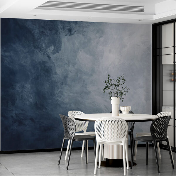 Papier peint Peinture de ciel orageux mystique