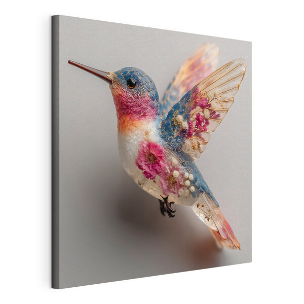 Oiseau orné de fleurs Tableaux Oiseau orné de fleurs