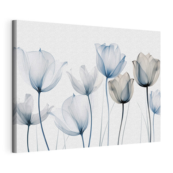 Bouquet de fleurs aux pétales transparents Tableaux Bouquet de fleurs aux pétales transparents