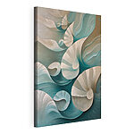 Tableaux Des formes fluides aux couleurs apaisantes