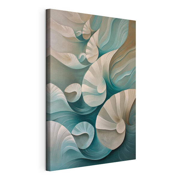 Des formes fluides aux couleurs apaisantes Tableaux Des formes fluides aux couleurs apaisantes