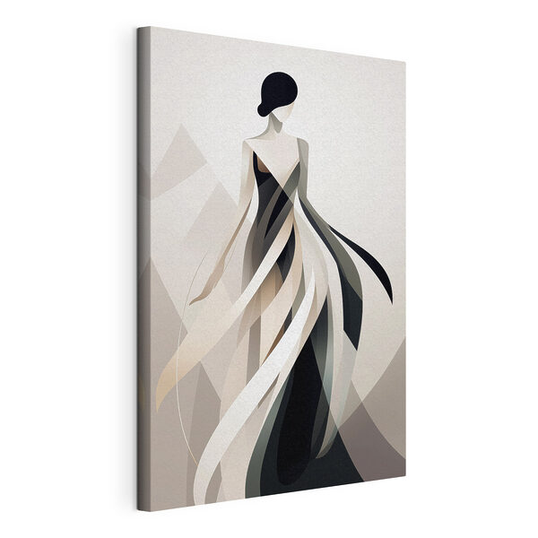 Une femme en robe Tableaux Une femme en robe