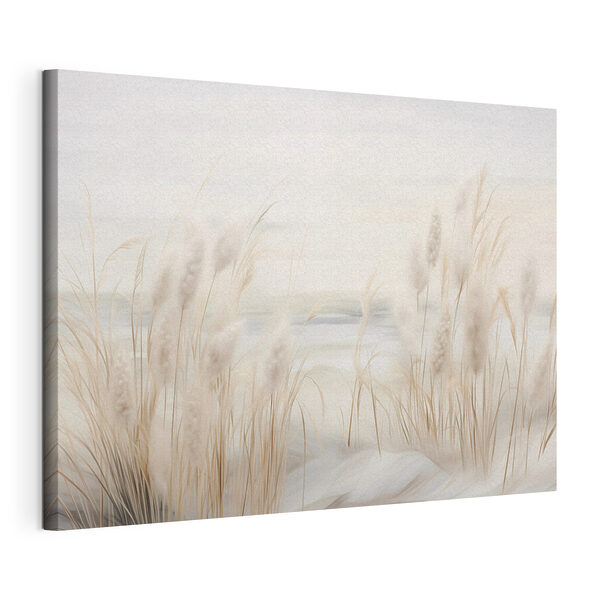Les douces vagues viennent caresser les herbes délicates Tableaux Les douces vagues viennent caresser les herbes délicates