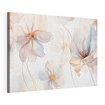 Tableaux Des fleurs délicates aux couleurs pastel douces