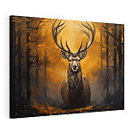 Tableaux Tableau représentant un cerf dans les bois