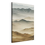 Tableaux Paysage de montagnes et de brouillard