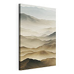 Tableaux Paysage de montagnes dans le brouillard