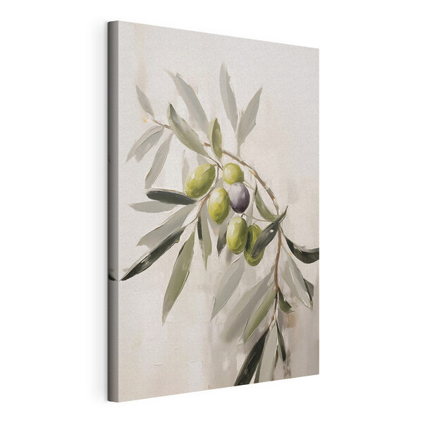 Peinture représentant des olives sur une branche Tableaux Peinture représentant des olives sur une branche