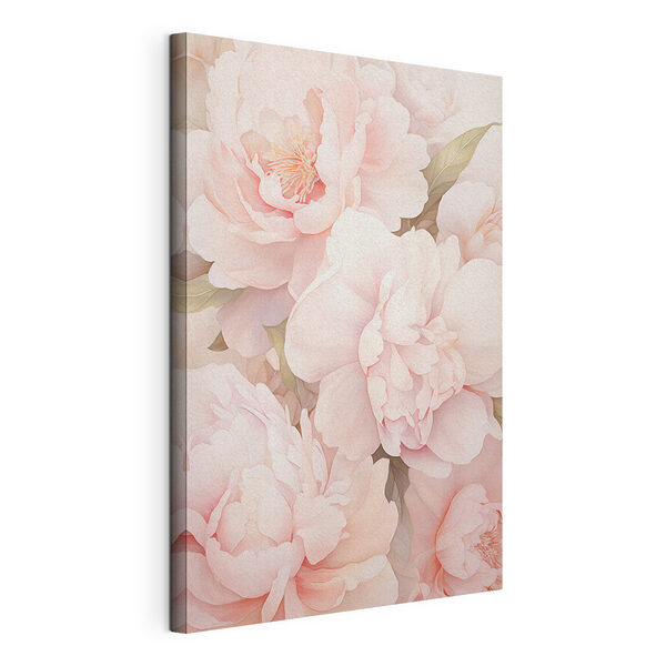 Tableaux Des fleurs délicates aux teintes pastel douces