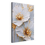 Tableaux De magnifiques fleurs aux teintes douces