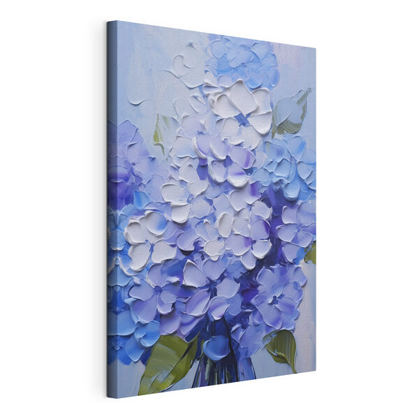 Peinture représentant des fleurs sur un fond blanc Tableaux Peinture représentant des fleurs sur un fond blanc