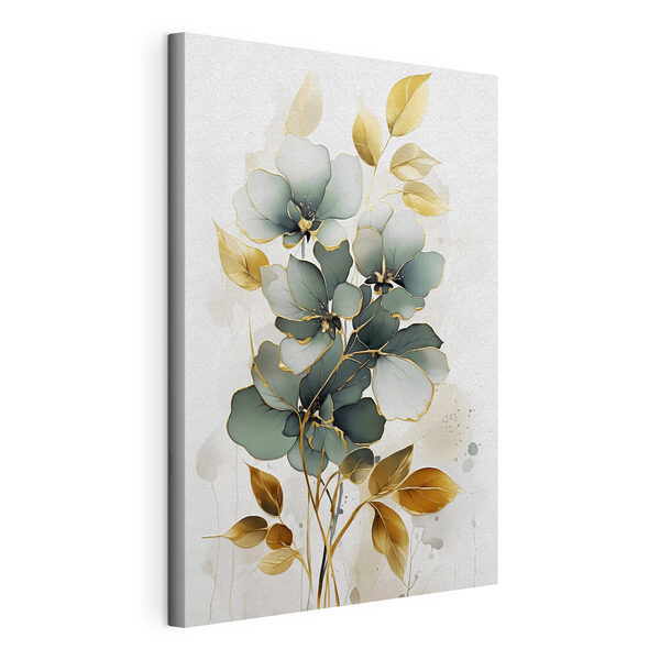 Tableaux Peinture représentant des fleurs et des feuilles