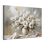 Tableaux Peinture représentant des fleurs dans un vase