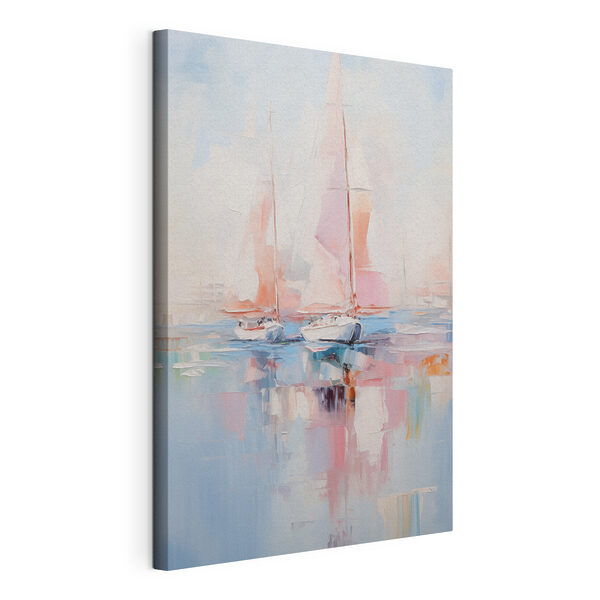 Tableaux Peinture représentant des bateaux sur l'eau
