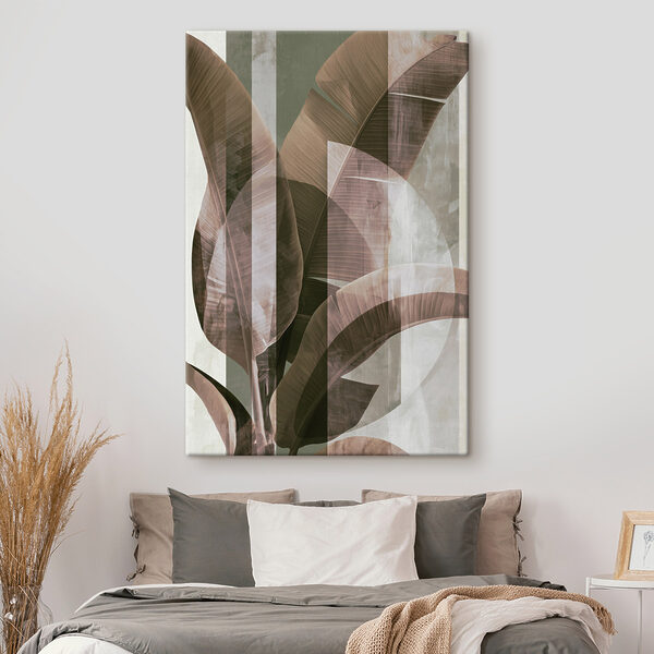 Des feuilles élégantes aux couleurs douces Tableaux Des feuilles élégantes aux couleurs douces
