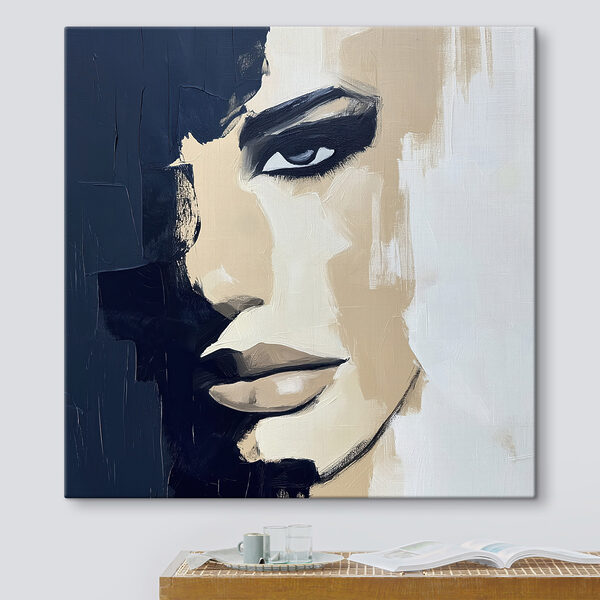 Peinture représentant le visage d'une femme Tableaux Peinture représentant le visage d'une femme