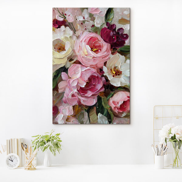 Une beauté épanouie aux couleurs douces Tableaux Une beauté épanouie aux couleurs douces