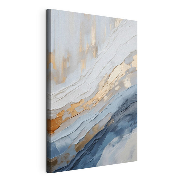 Des vagues ondulantes aux teintes douces Tableaux Des vagues ondulantes aux teintes douces