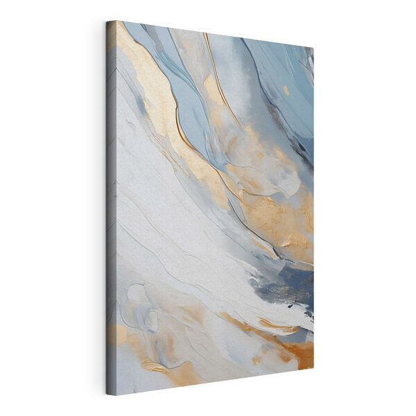 Tableaux Vagues abstraites aux couleurs apaisantes