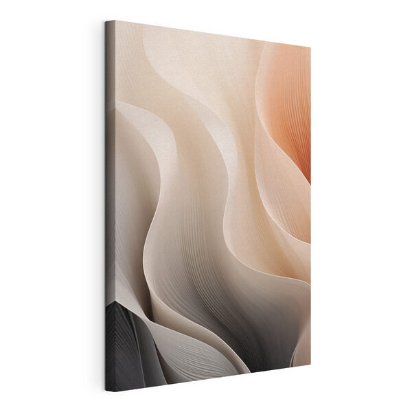 Des ondulations douces aux teintes chaudes Tableaux Des ondulations douces aux teintes chaudes