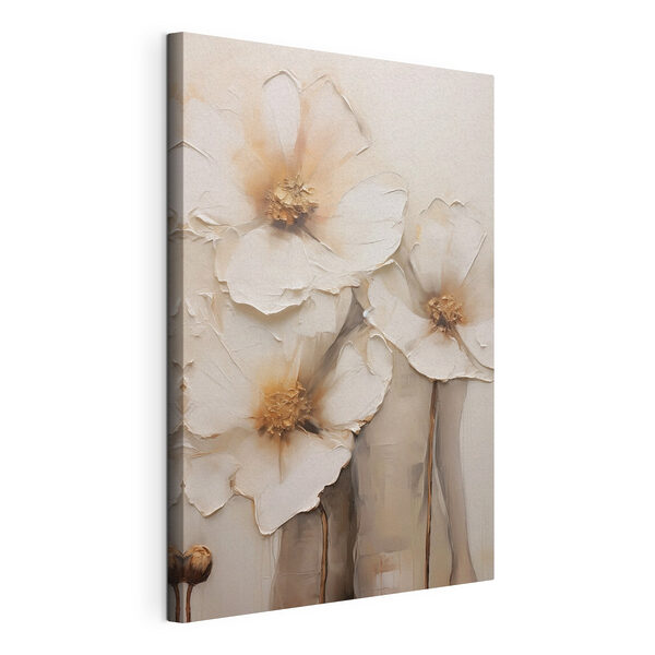 Peinture représentant des fleurs sur un mur Tableaux Peinture représentant des fleurs sur un mur