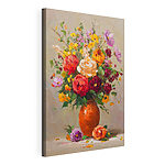 Tableaux Peinture représentant des fleurs dans un vase