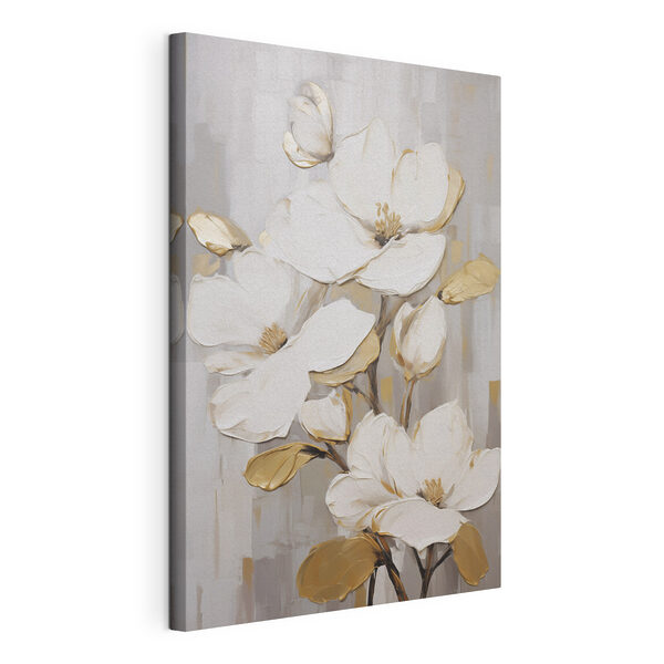 Tableaux Des fleurs délicates sur un fond doux