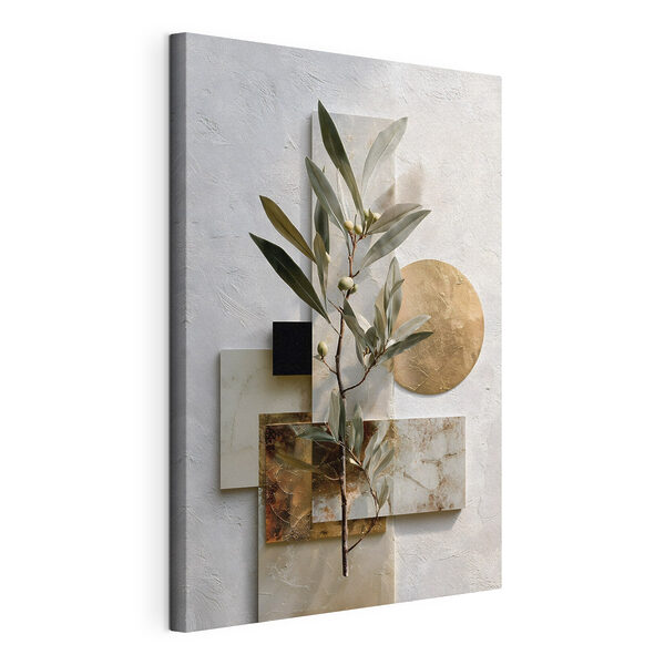 Plante aux feuilles et aux formes géométriques Tableaux Plante aux feuilles et aux formes géométriques