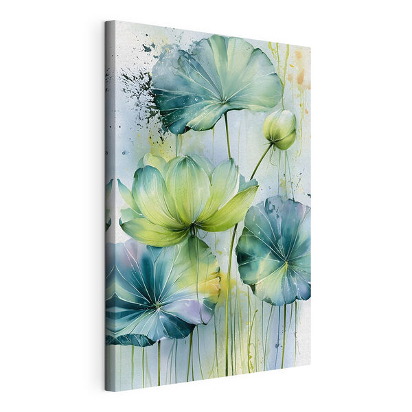 Tableaux Peinture représentant des fleurs et des feuilles