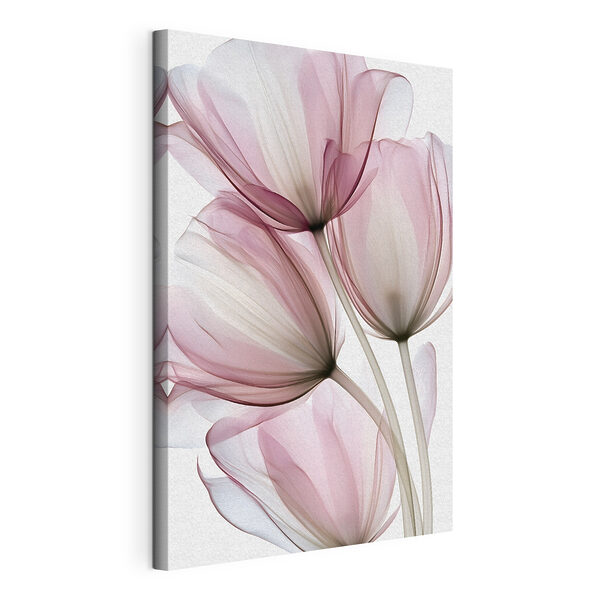 Tableaux Des fleurs délicates aux teintes pastel douces