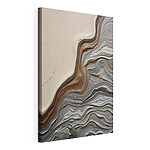 Tableaux Motifs fluides dans des tons neutres