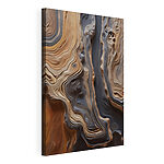 Tableaux Des tourbillons naturels aux teintes terreuses