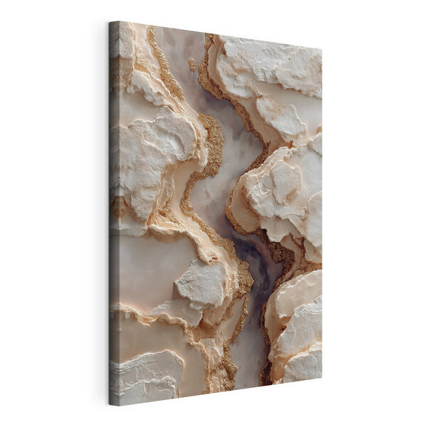 Tableaux Paysage serein aux textures fluides