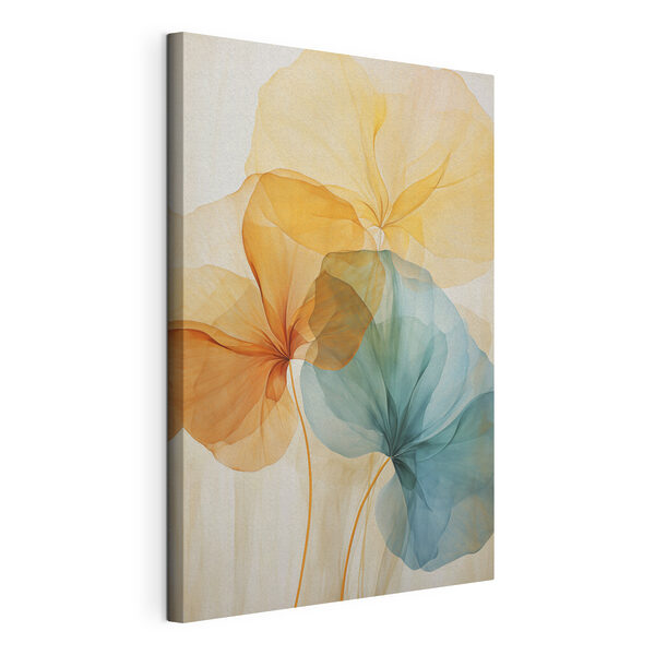 Tableaux Magnifique composition florale translucide
