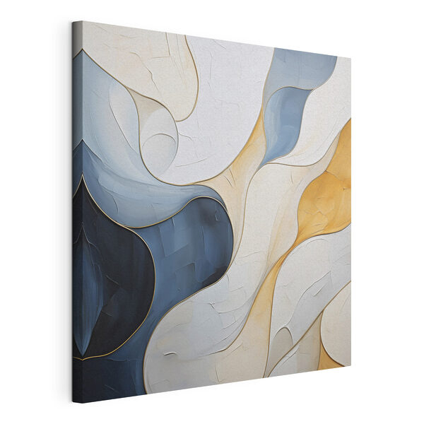 Tableaux Des formes fluides dans une palette de couleurs douces