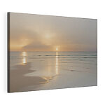 Tableaux Coucher de soleil sur une plage