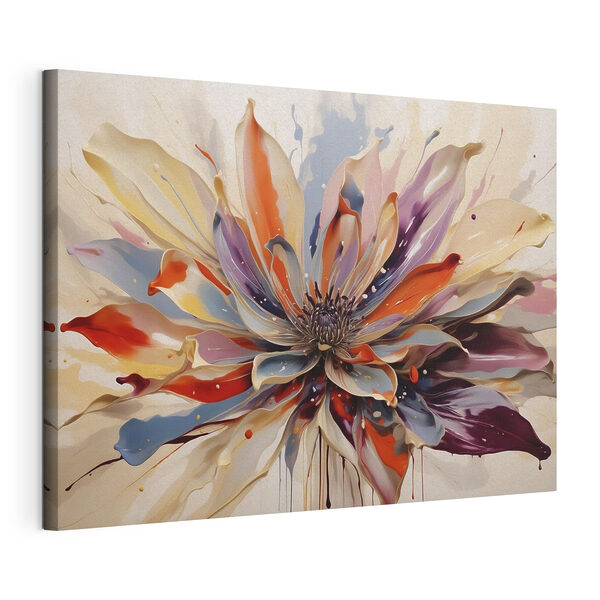 Peinture représentant une fleur Tableaux Peinture représentant une fleur