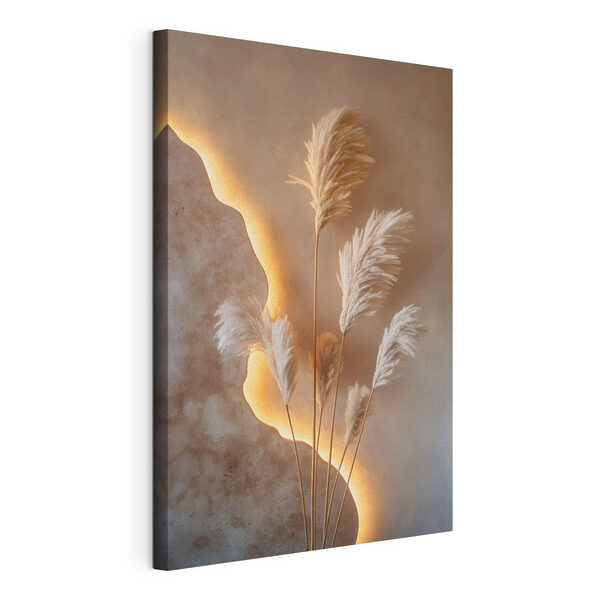 Tableaux Groupe de plantes blanches et duveteuses