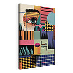 Tableaux Œuvre d'art aux couleurs vives