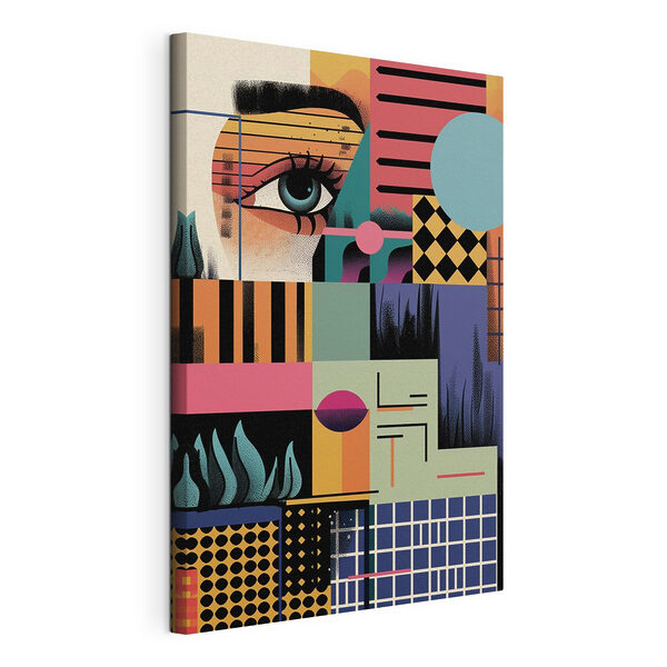 Œuvre d'art aux couleurs vives Tableaux Œuvre d'art aux couleurs vives