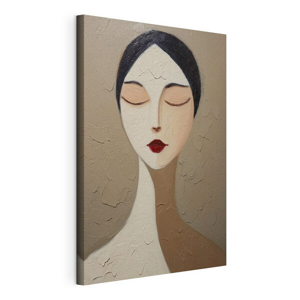 Une expression sereine dans des tons doux Tableaux Une expression sereine dans des tons doux