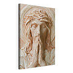 Tableaux Sculpture représentant un homme les mains jointes
