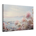 Tableaux Bouquet de fleurs sur une falaise