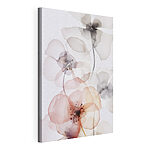 Tableaux Fleurs translucides aux teintes douces