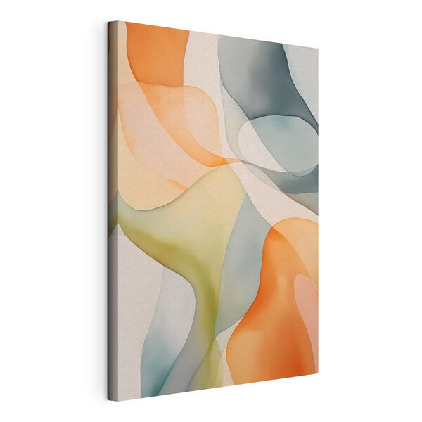 Des vagues douces de couleurs et de formes Tableaux Des vagues douces de couleurs et de formes