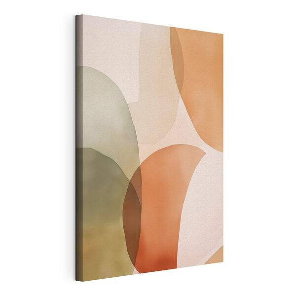 Des teintes douces et des formes fluides s'harmonisent Tableaux Des teintes douces et des formes fluides s'harmonisent